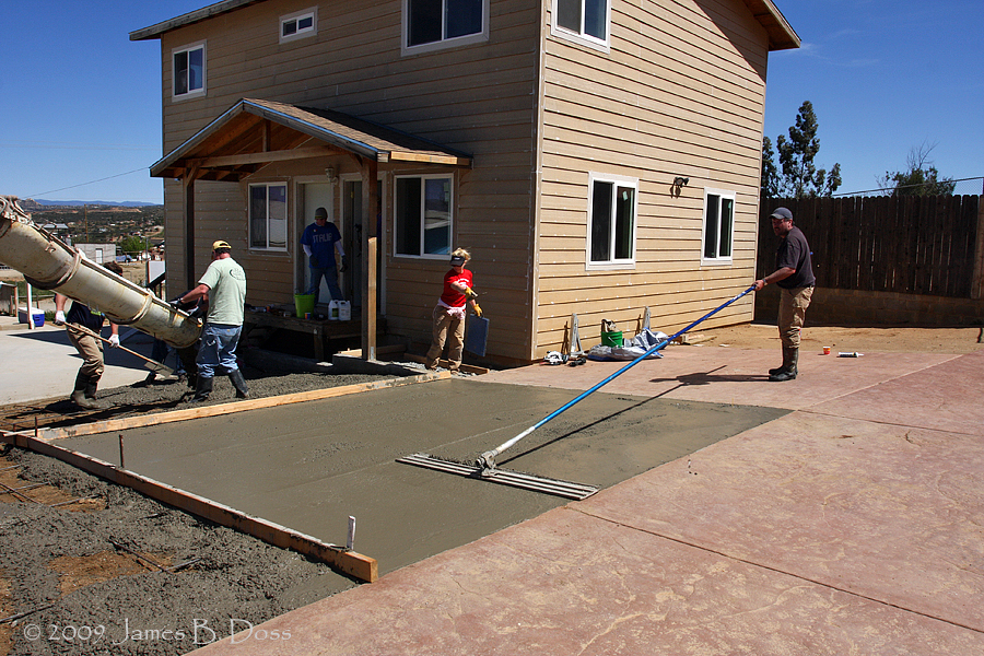 Concrete Pour