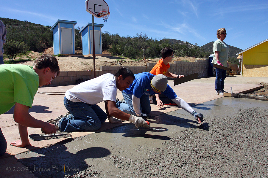 Concrete Pour