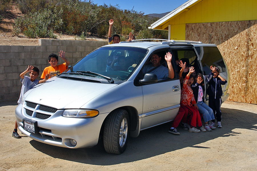 Kids and Mini-Van